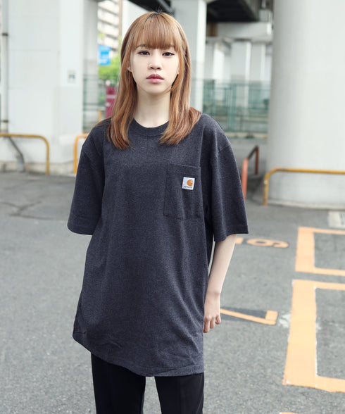 H163 / 着用サイズ:M Carbon Heather